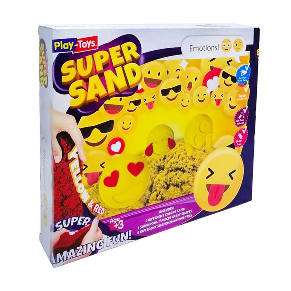  Play-Toys Emoji Oyun Kumu Super Sand Seti