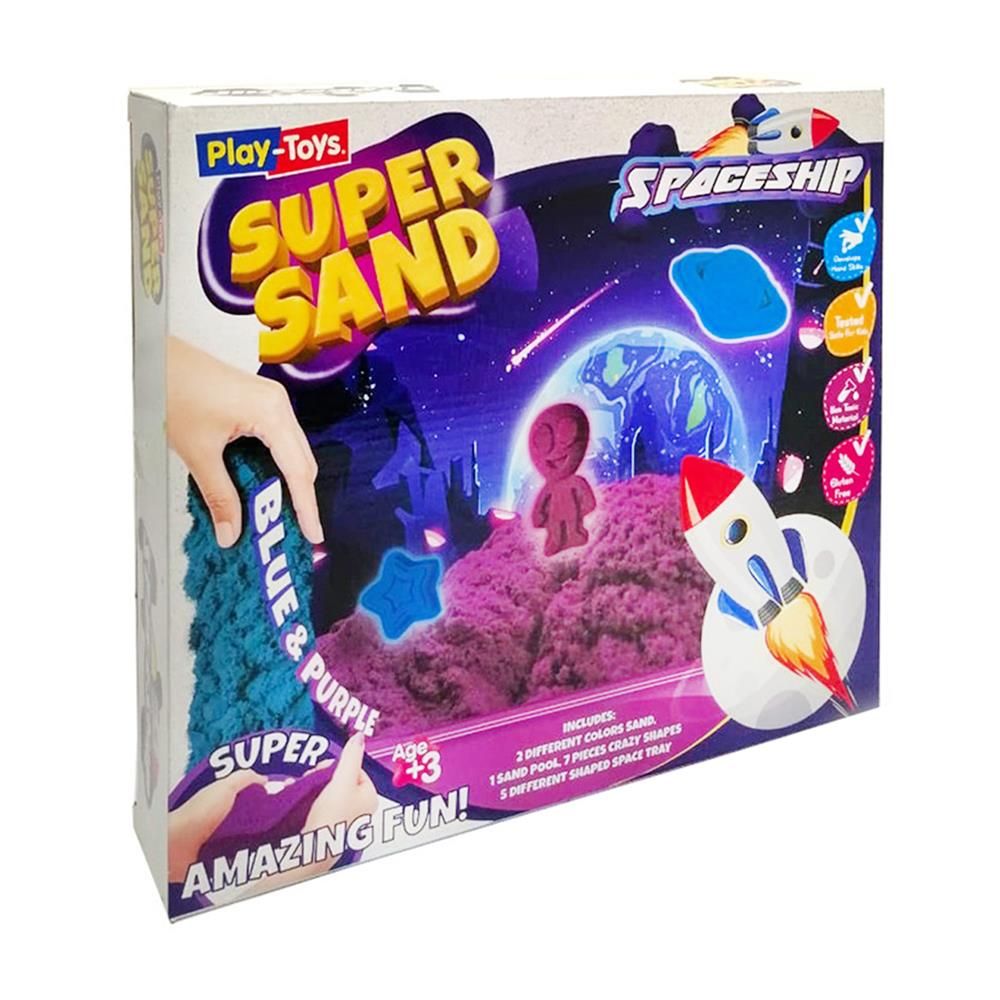  Play-Toys Uzay Macerası Oyun Kumu Super Sand
