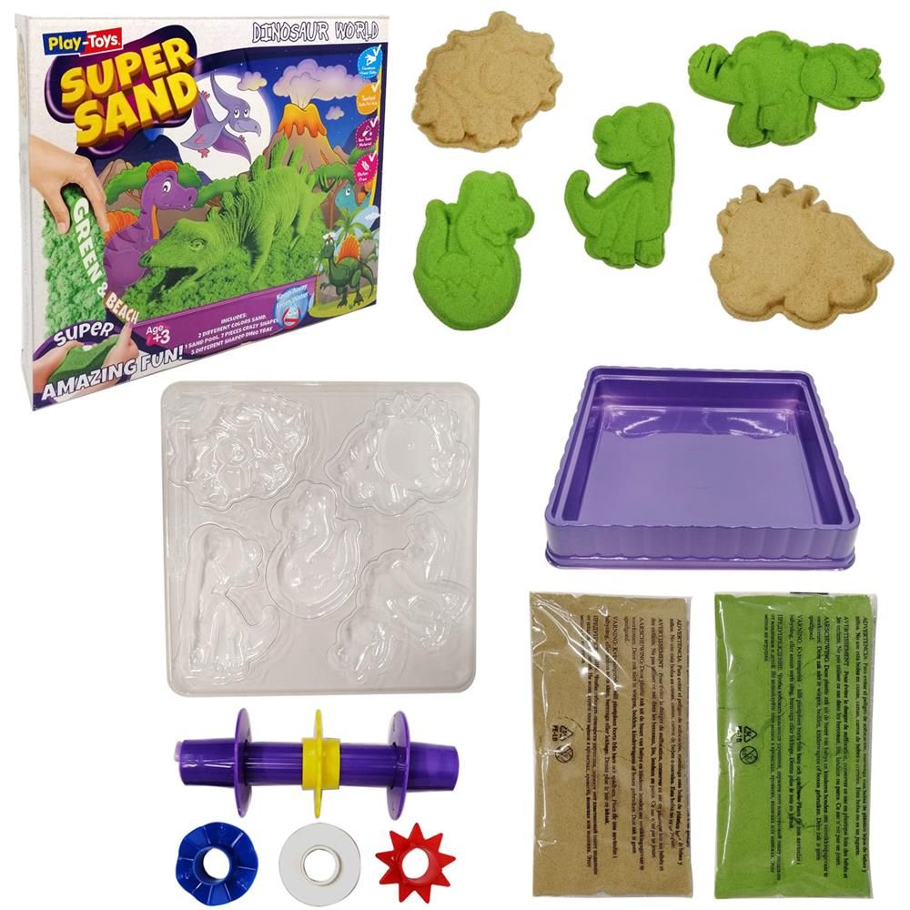  PlayToys Dinazorların Dünyası Oyun Kumu Super Sand