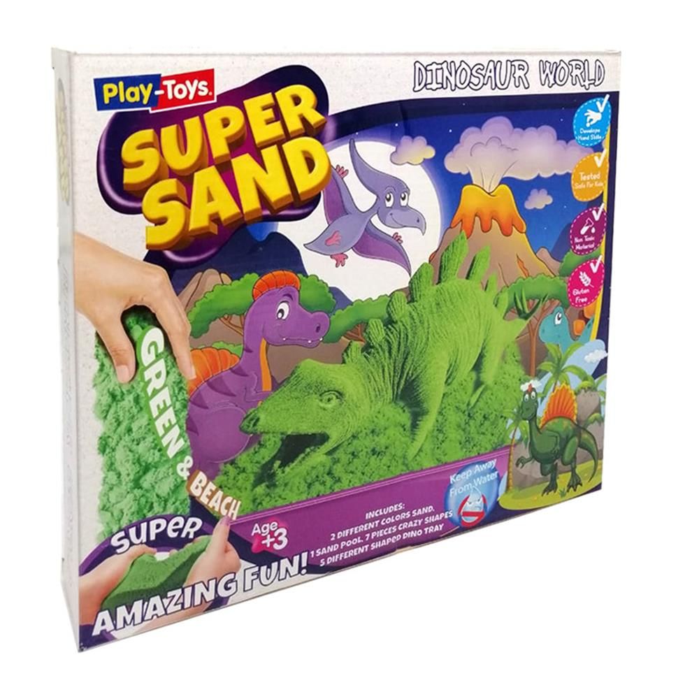  PlayToys Dinazorların Dünyası Oyun Kumu Super Sand