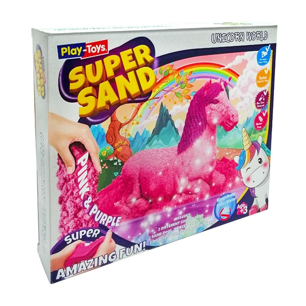  PlayToys Unicorn Dünyası Oyun Kumu Super Sand