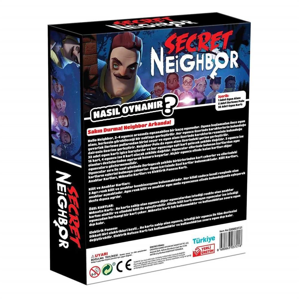 S00003721 Smile Games Hello Neighbor Party Game