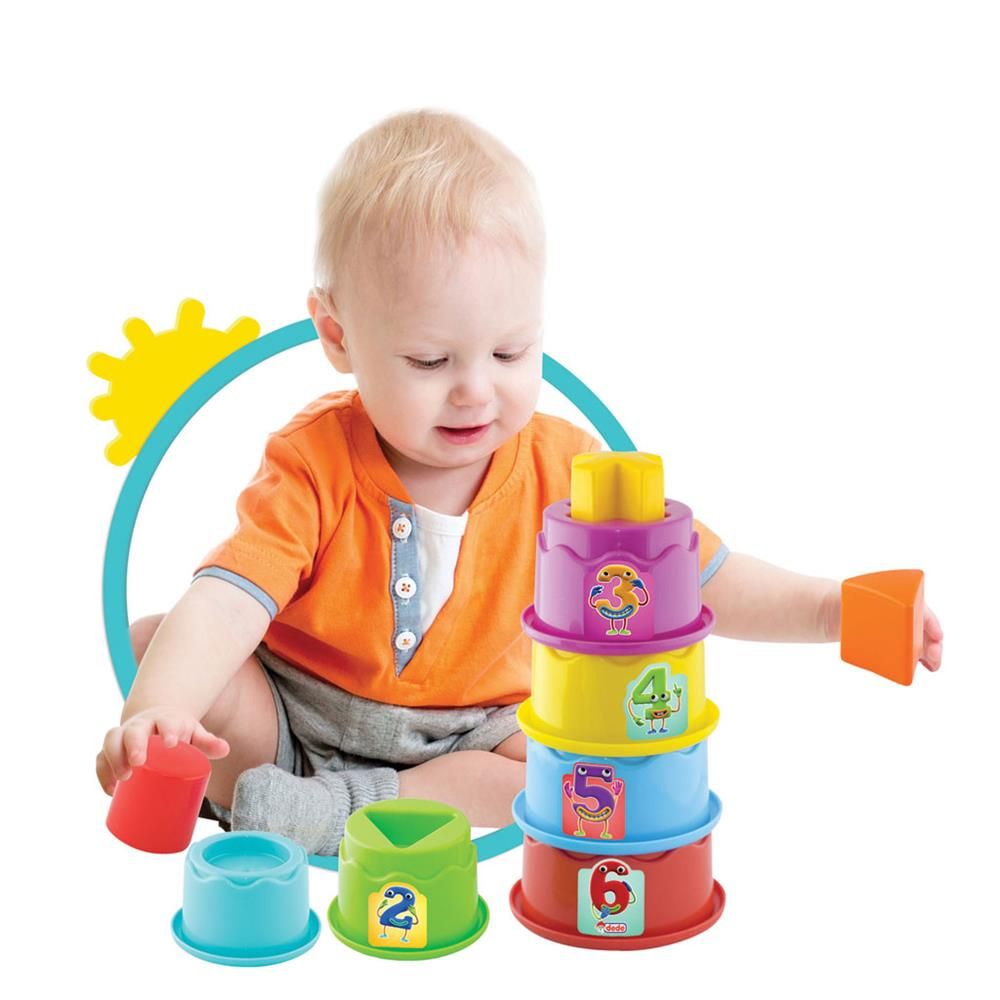  Silindir Kule Bultak Bebek Aktivite Oyun Seti