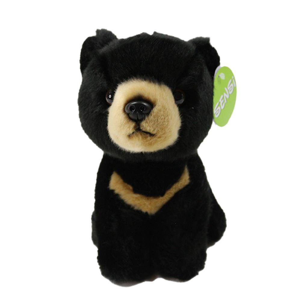  Siyah Ayı Peluş Oyuncak 18 cm
