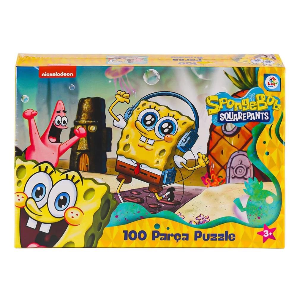 SPONGEBOB 100 PARÇA PUZZLE -LÇ