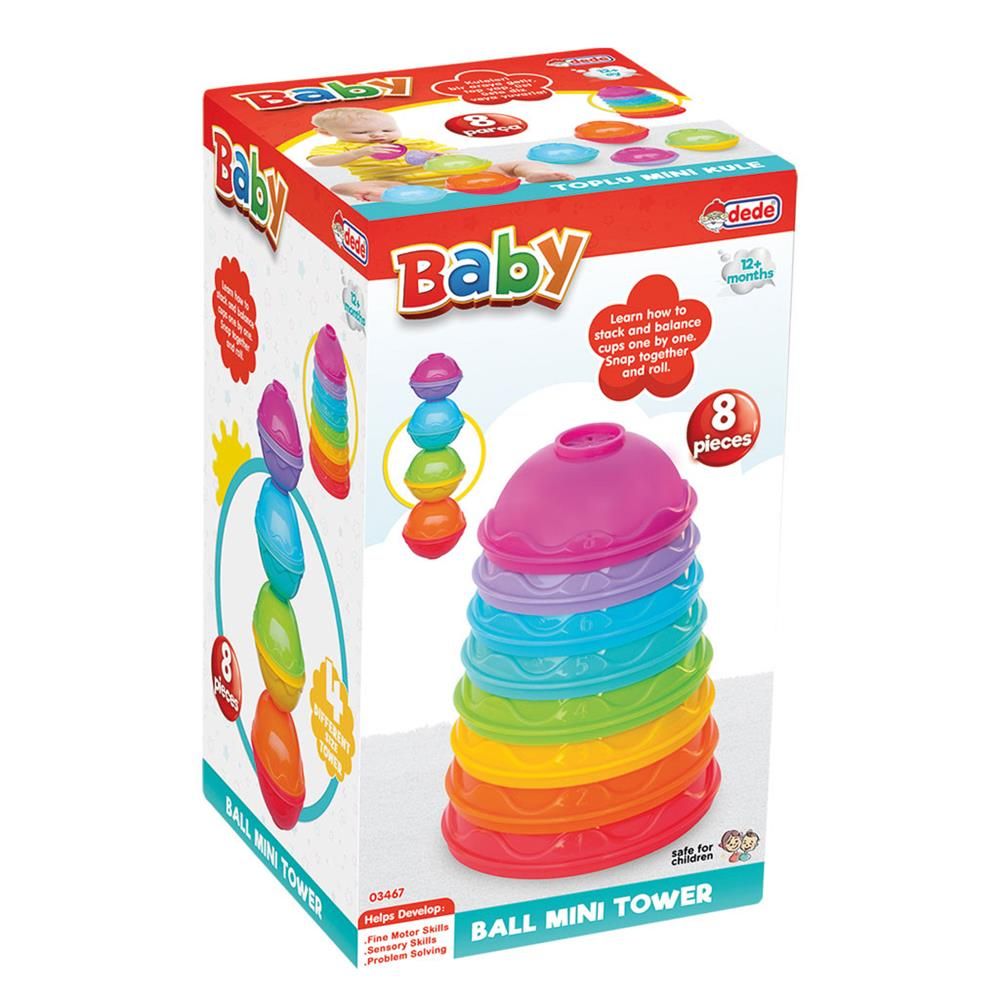  Toplu Mini Kule Bebek Aktivite Oyun Seti