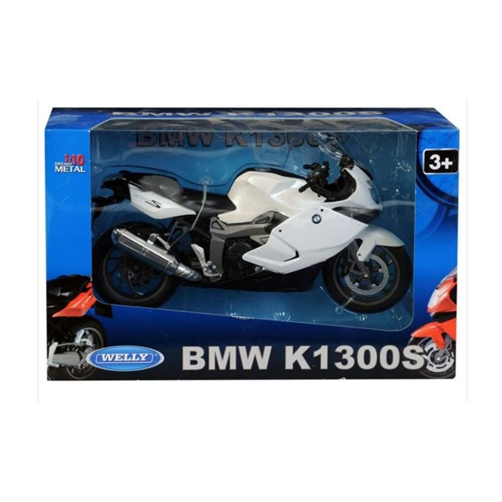  Welly Metal Motor Bisiklet Bmw Model Motor 20Cm