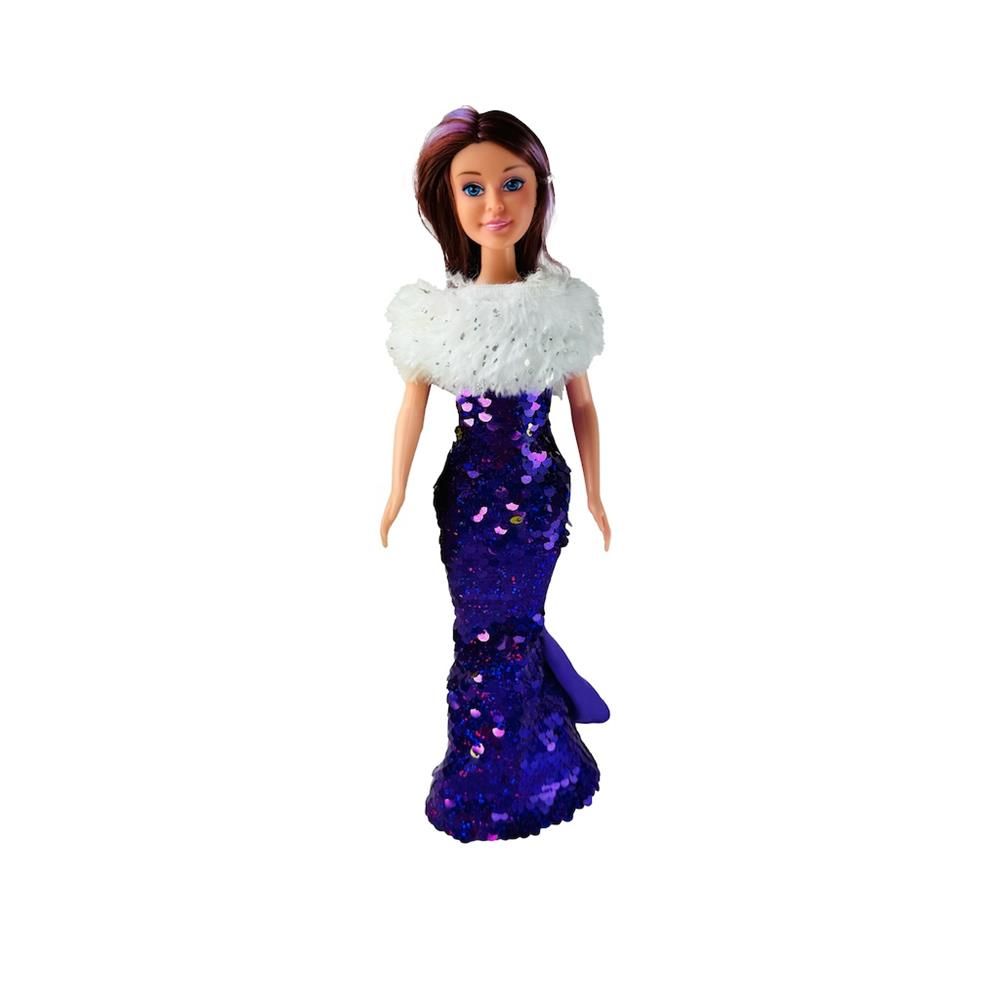  WG-66772 KUT.RENK DEĞİŞTİREN PULLU BEBEK 29CM -VRD
