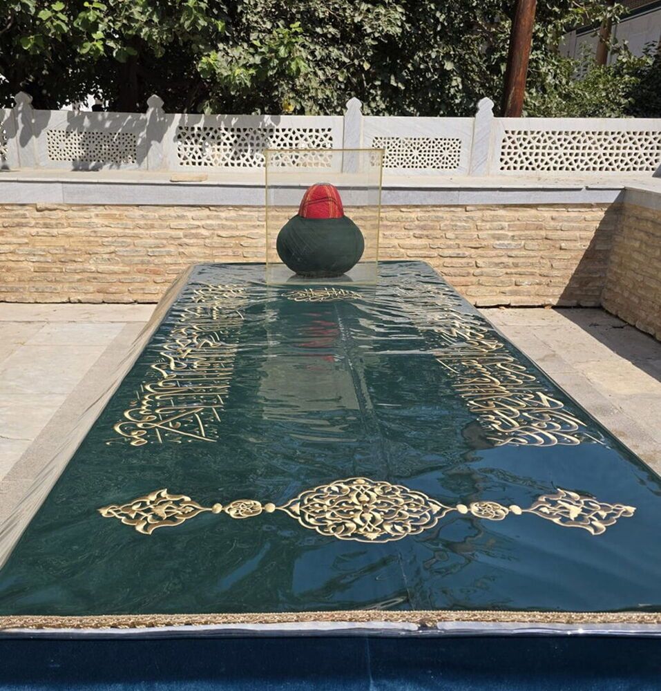  Şah-ı Nakşibendi Muhammed Bahauddin Hz. Kuddise Sırruhu Buhara / Özbekistan Puşide Türbe Tabut Örtüsü