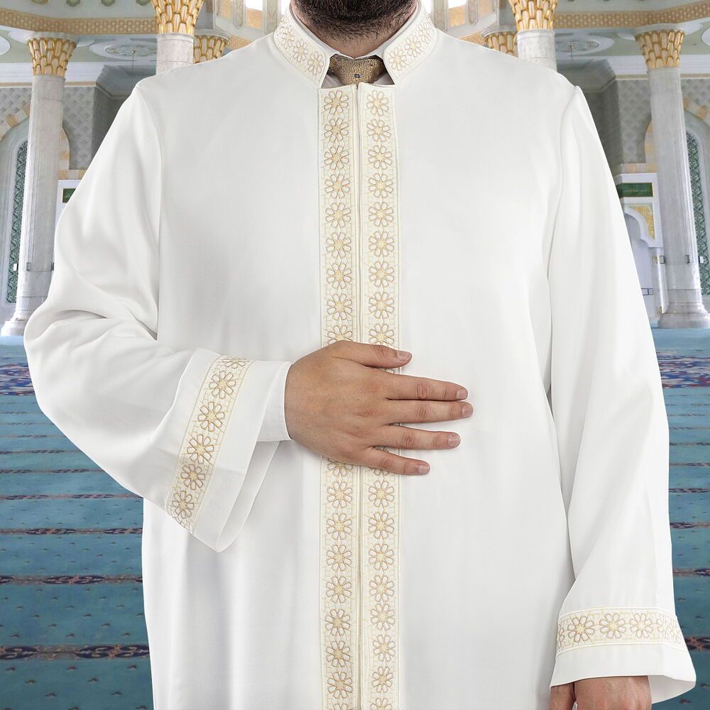  Takva İmam Cübbesi Beyaz