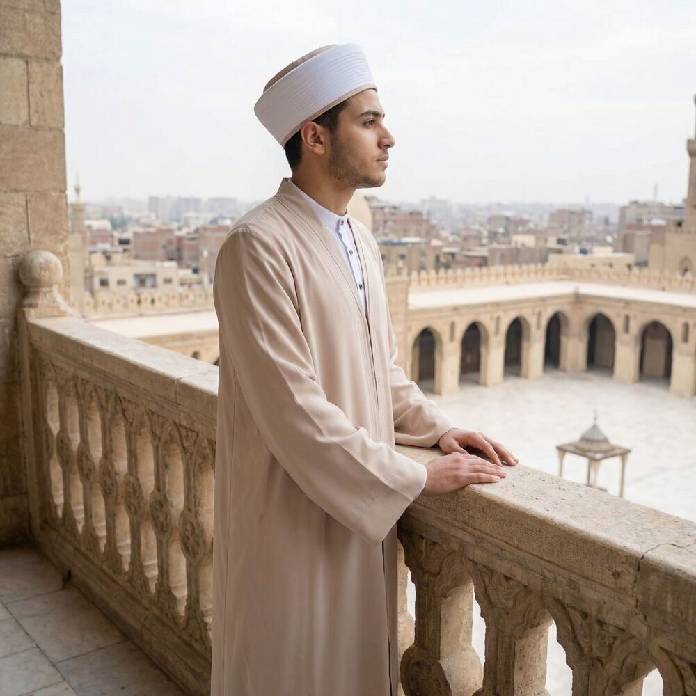  Vizon Buhara Yaka Pratik Namaz Cübbesi