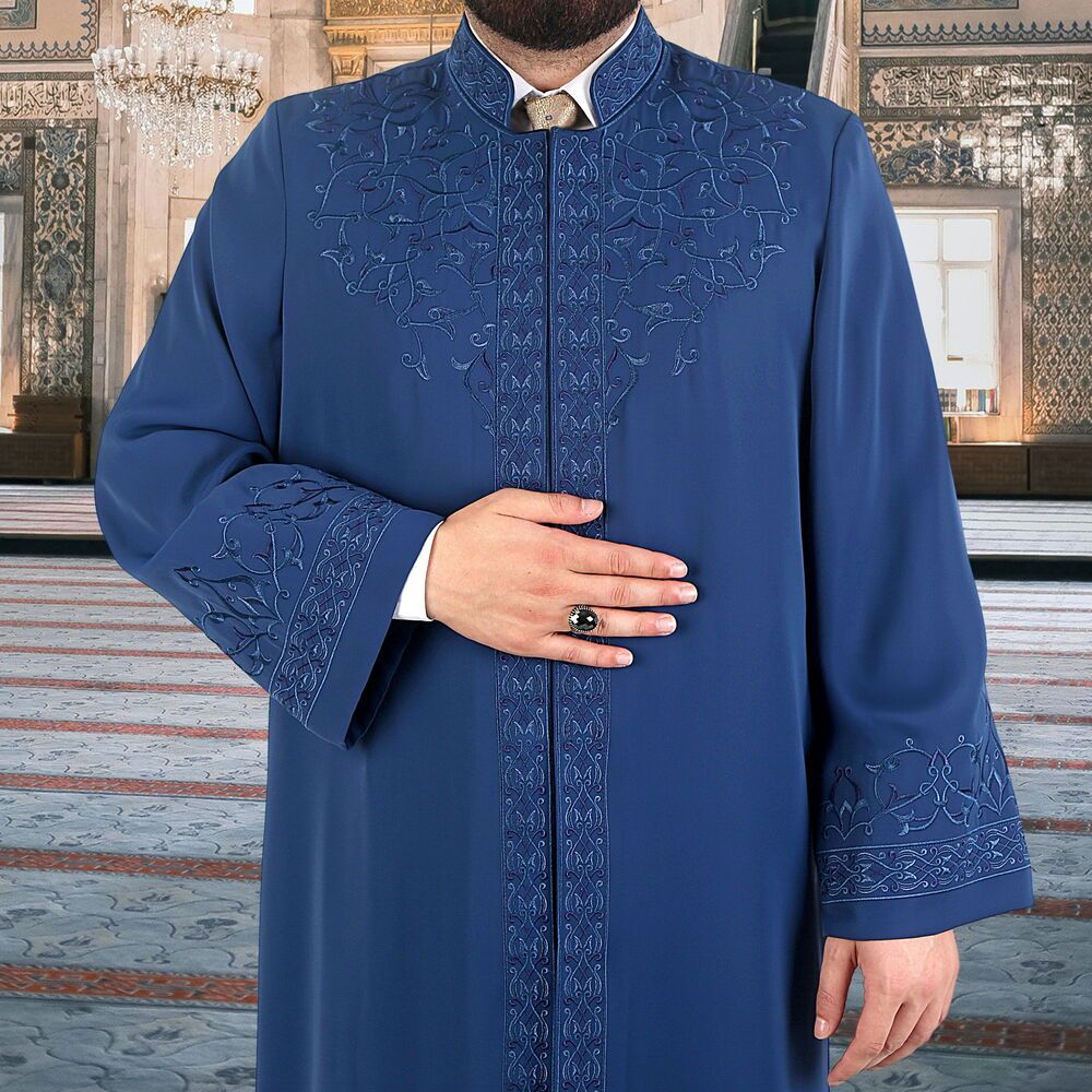  Yazlık Serahsi İmam Cübbesi Lacivert