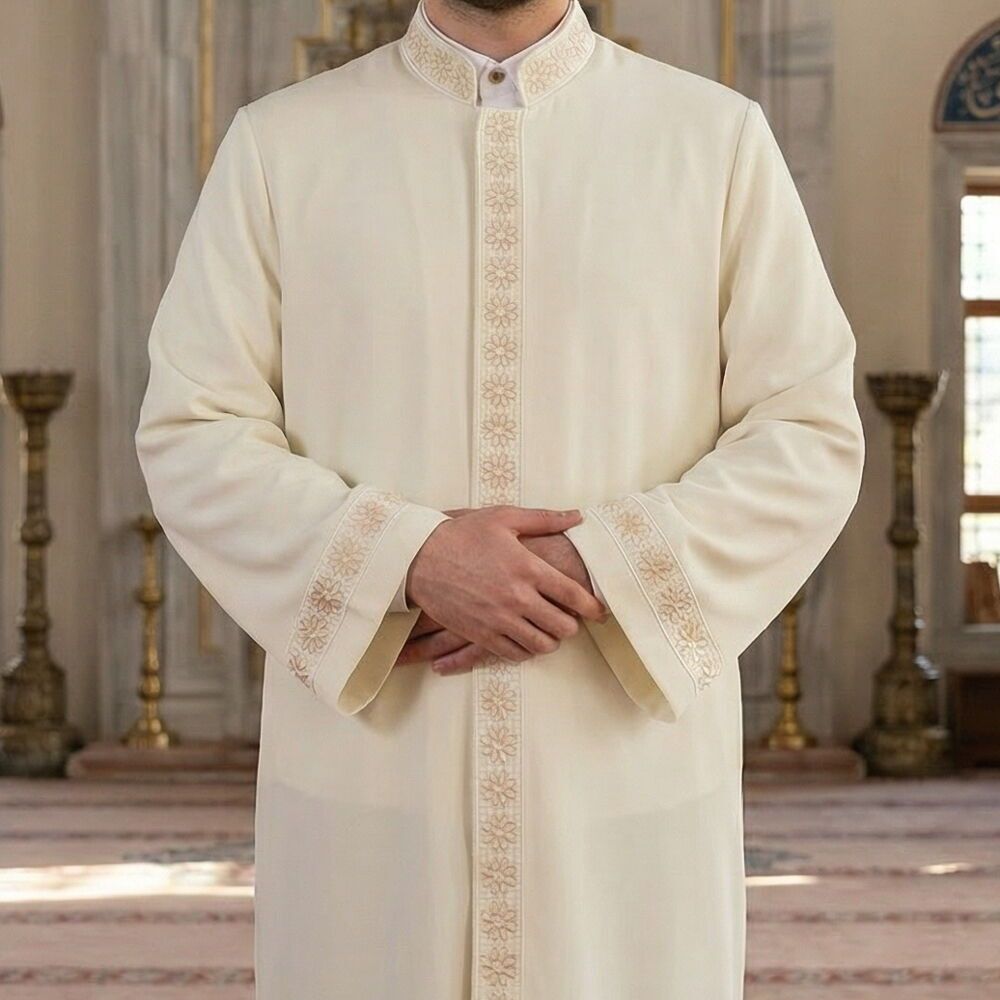  Zümra İmam Cübbesi Krem