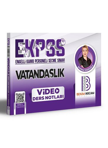 2024 EKPSS Vatandaşlık Video Ders Notları Benim Hocam Yayınları