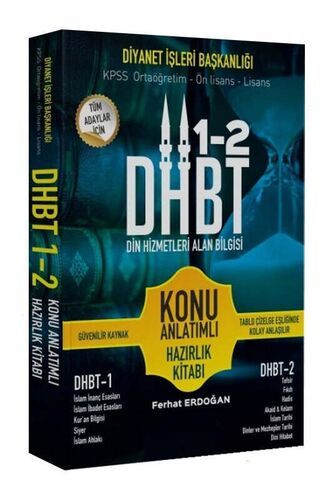 2025 DHBT Tüm Adaylar İçin Din Hizmetleri Alan Bilgisi Konu Anlatımlı Hazırlık Kitabı