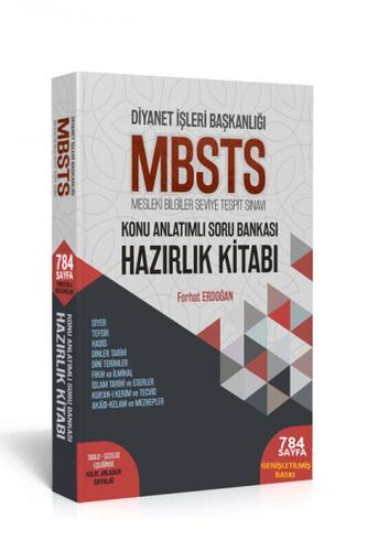2025 Diyanet İşleri Başkanlığı MBSTS Konu Anlatımlı Soru Bankası Hazırlık Kitabı