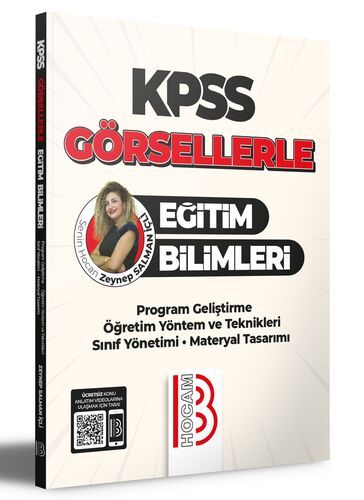 Benim Hocam KPSS Görsellerle Eğitim Bilimleri Program Geliştirme Öğretim Yöntem ve Teknikleri Sınıf Yönetimi - Materyal Tasarımı