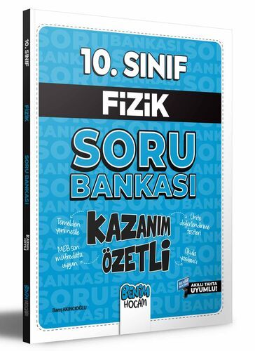 Benim Hocam Yayıncılık 10. Sınıf Kazanım Özetli Fizik Soru Bankası