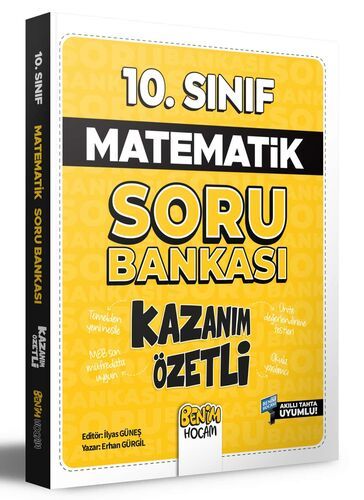 Benim Hocam Yayıncılık 10. Sınıf Kazanım Özetli Matematik Soru Bankası