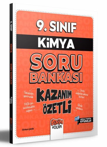 Benim Hocam Yayıncılık 9. Sınıf Kazanım Özetli Kimya Soru Bankası