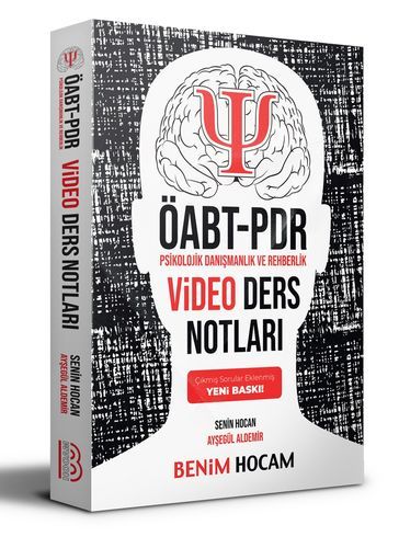 Benim Hocam Yayınları ÖABT Psikolojik Danışmanlık ve Rehberlik Video Ders Notları