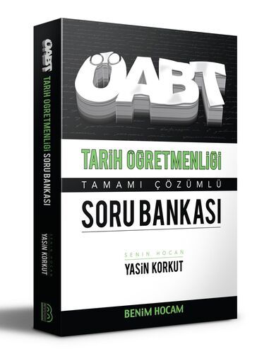 Benim Hocam Yayınları  ÖABT Tarih Öğretmenliği Tamamı Çözümlü Soru Bankası