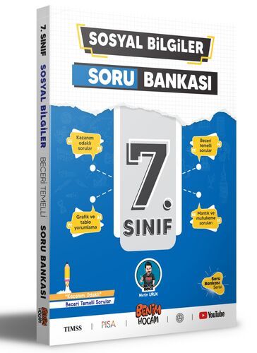 Benim Hocam Yayınları 7. Sınıf Sosyal Bilgiler Soru Bankası