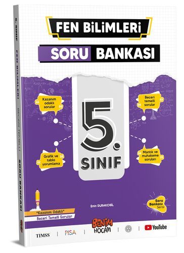 Benim Hocam Yayınları 5. Sınıf Fen Bilimleri Soru Bankası