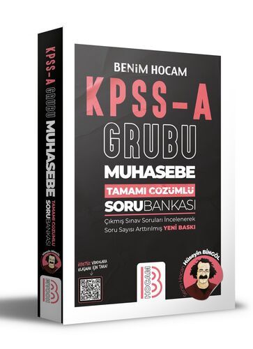 Benim Hocam Yayınları KPSS A Muhasebe Tamamı Çözümlü Soru Bankası