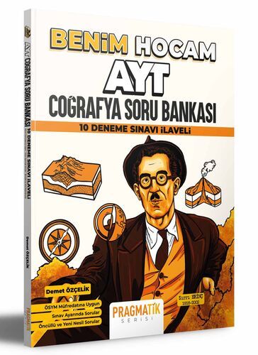 Benim Hocam Yayınları   AYT Coğrafya Soru Bankası 10 Deneme Sınavı İlaveli Pragmatik Serisi