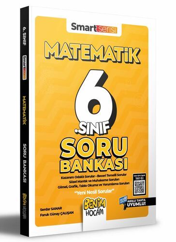 Benim Hocam Yayınları 2022 6. Sınıf Matematik Soru Bankası