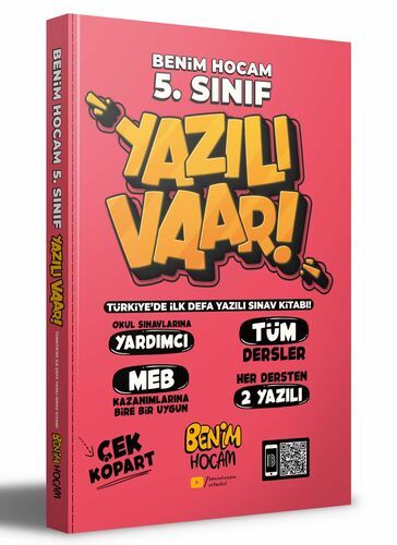 Benim Hocam Yayınları 5. Sınıf Yazılı Var