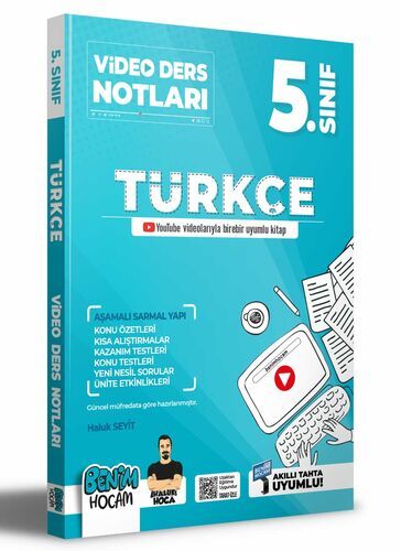 Benim Hocam Yayınları 5.Sınıf Türkçe Video Ders Notları (Konu Anlatımı)