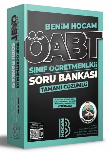 Benim Hocam Yayınları 2022 ÖABT Sınıf Öğretmenliği Tamamı Çözümlü Soru Bankası