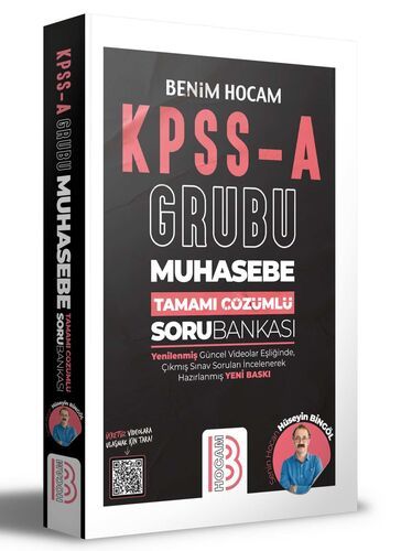 Benim Hocam Yayınları KPSS A Grubu Muhasebe Tamamı Çözümlü Soru Bankası