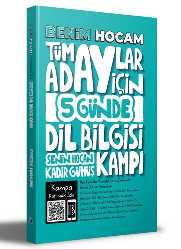 Benim Hocam Yayınları  Tüm Adaylar İçin 5 Günde Dil Bilgisi Kampı