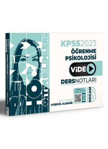 Benim Hocam Yayınları 2023 KPSS Eğitim Bilimleri Öğrenme Psikolojisi Video Ders Notları