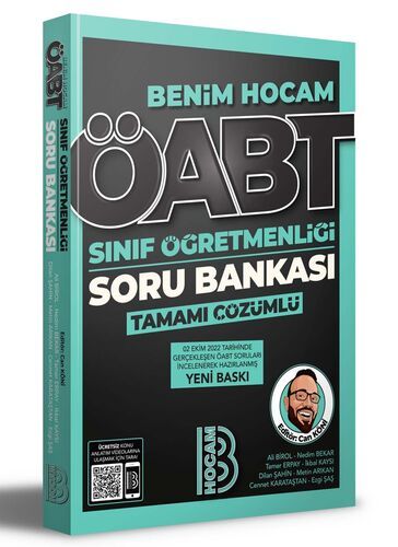 Benim Hocam Yayınları 2023 ÖABT Sınıf Öğretmenliği Tamamı Çözümlü Soru Bankası