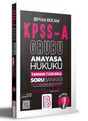 Benim Hocam Yayınları KPSS A Grubu Anayasa Hukuku Tamamı Çözümlü Soru Bankası