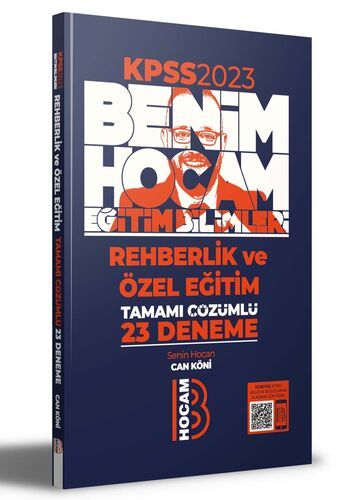 Benim Hocam Yayınları KPSS Eğitim Bilimleri Rehberlik ve Özel Eğitim Tamamı Çözümlü 23 Deneme