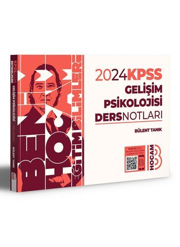 Benim Hocam Yayınları 2024 KPSS Eğitim Bilimleri Gelişim Psikolojisi Ders Notları