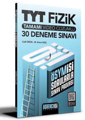 Öğrenci İşi Yayınlar TYT Fizik Tamamı Video Çözümlü 30 Deneme Sınavı