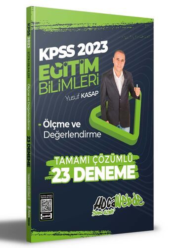 Hocawebde 2023 KPSS Eğitim Bilimleri Ölçme ve Değerlendirme Tamamı Çözümlü 23 Deneme Sınavı