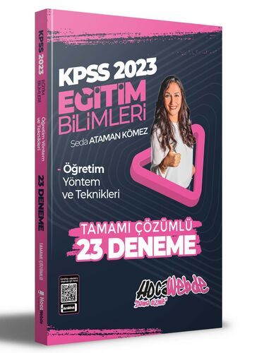 Hocawebde 2023 KPSS Eğitim Bilimleri Öğretim Yöntem ve Teknikleri Tamamı Çözümlü 23 Deneme Sınavı