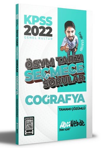 HocaWebde Yayınları 2022 KPSS Coğrafya ÖSYM Tarzı Seçmece Sorular Tamamı Çözümlü Soru Bankası