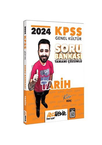 HocaWebde Yayınları 2024 KPSS Tarih Tamamı Çözümlü Soru Bankası