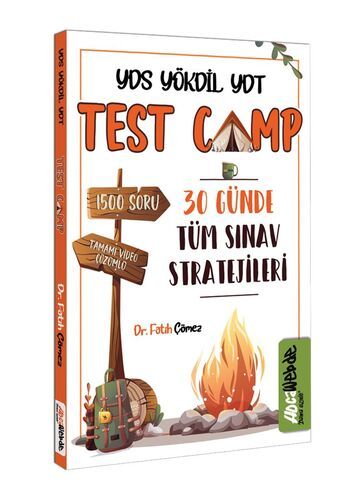 HocaWebde Yayınları YDS YÖKDİL YKSDİL TEST CAMP Soru Kitabı