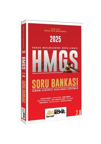 Hocawebde Yayınları HMGS Hukuk Mesleklerine Giriş Sınavı Soru Bankası(2.Baskı)