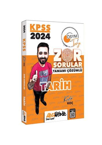 HocaWebde Yayınları 2024 KPSS GK Tarih  Tamamı Çözümlü Zor Sorular