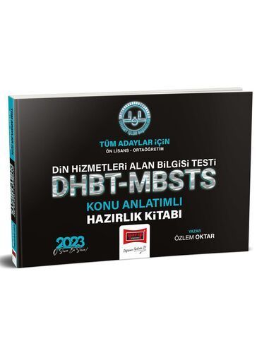 Yargı Yayınları 2023 DHBT - MBSTS Diyanet İşleri Başkanlığı Tüm adaylar İçin Din Hizmetleri Alan Bilgisi Testi Konu Anlatımlı Ha